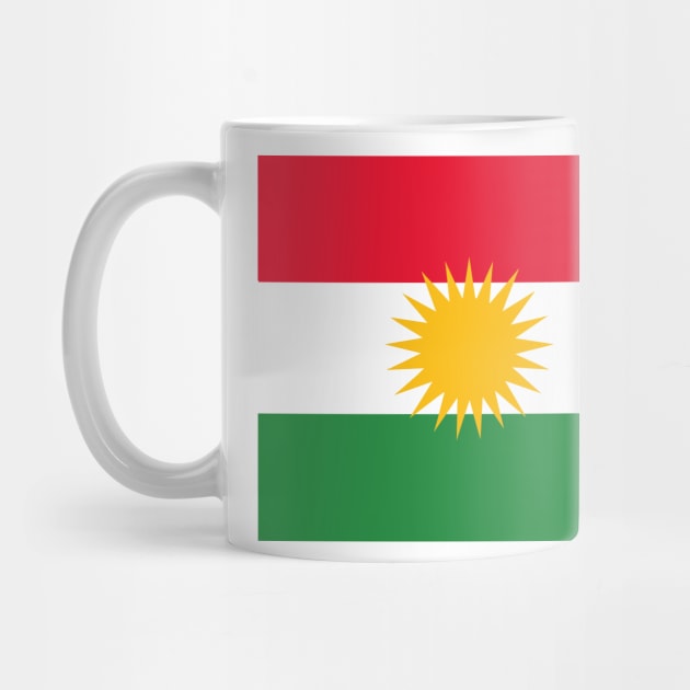Kurdistan flag by flag for all